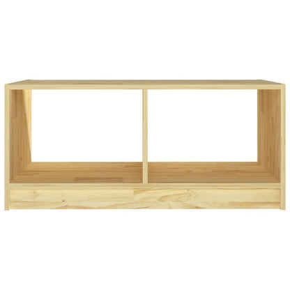 Tavolino da Salotto 75x50x33,5 cm Legno Massello di Pino | homemem39