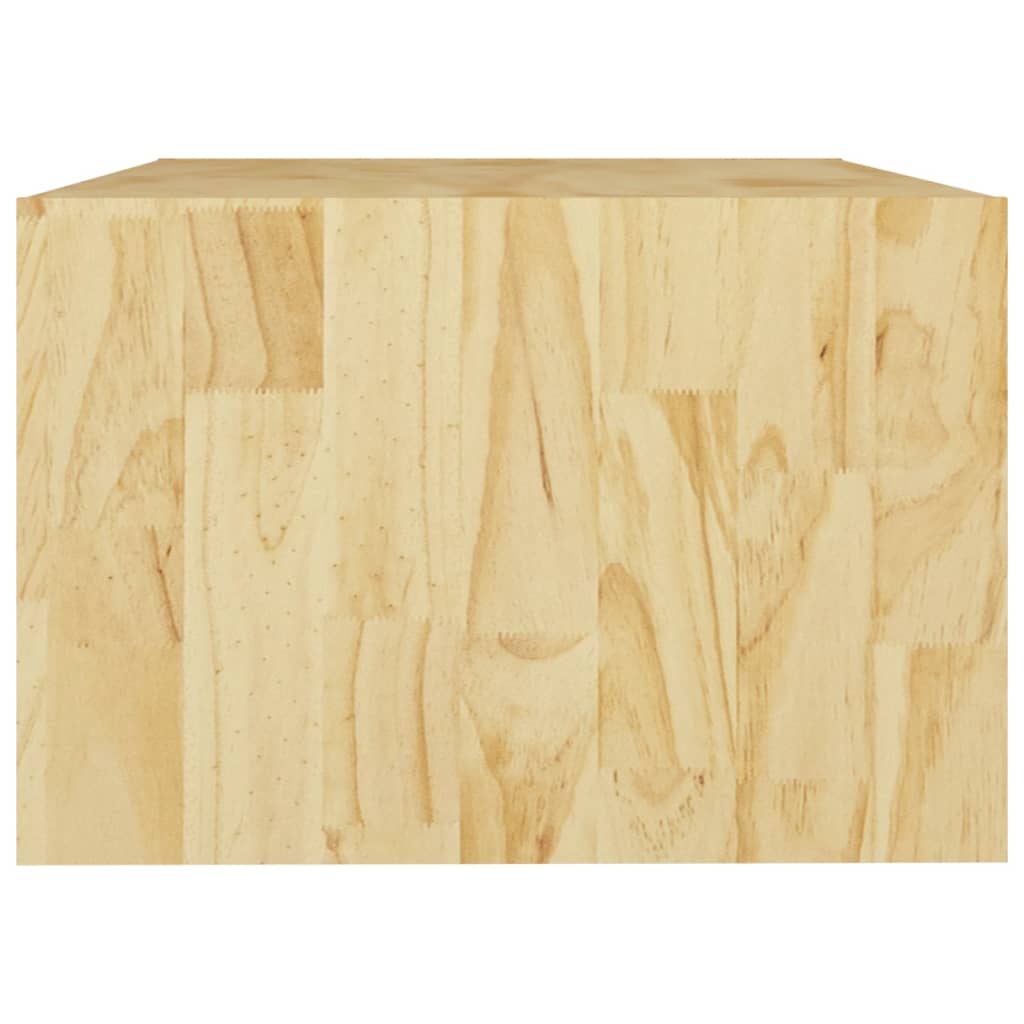Tavolino da Salotto 75x50x33,5 cm Legno Massello di Pino | homemem39