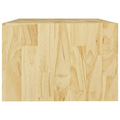 Tavolino da Salotto 75x50x33,5 cm Legno Massello di Pino | homemem39