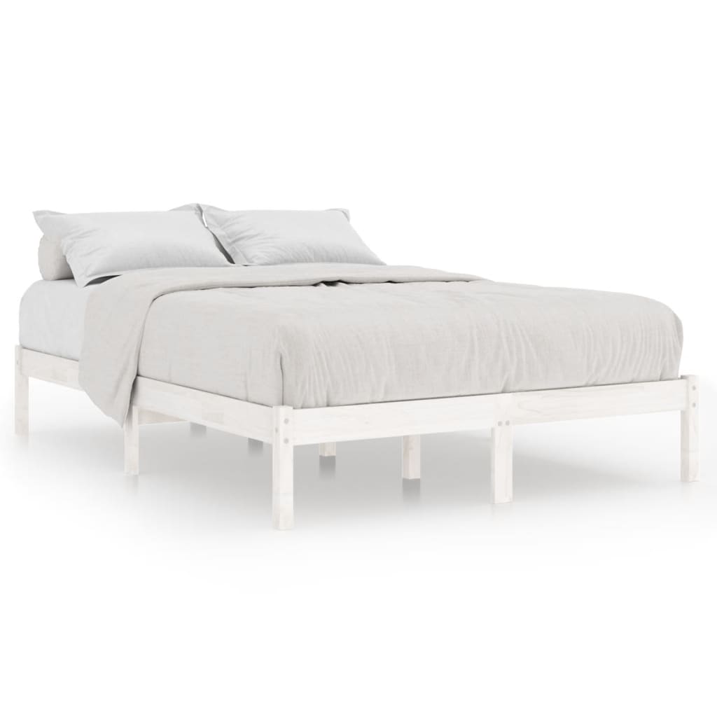 Giroletto Bianco in Legno Massello di Pino 120x200 cm | homemem39