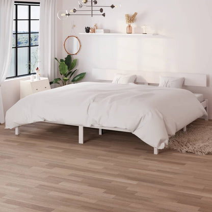 Giroletto Bianco in Legno Massello 180x200 cm Super King | homemem39
