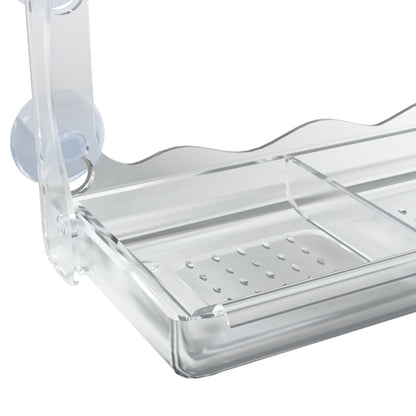 Mangiatoie per Uccelli da Finestra 2 pz in Acrilico 30x12x15 cm | homemem39