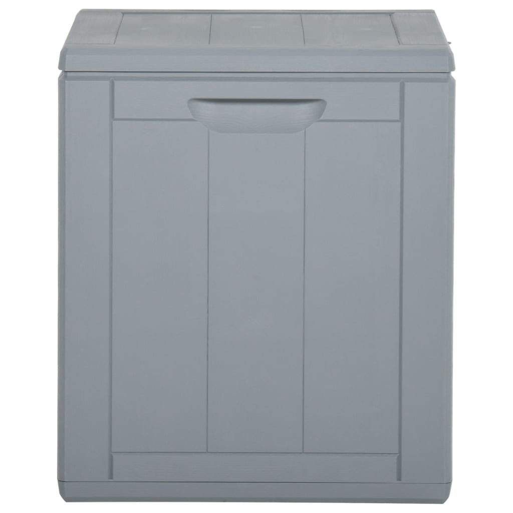 Baule da Giardino 90 L Grigio in Rattan PP - homemem39