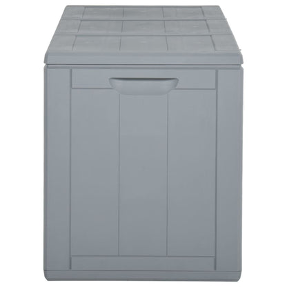 Baule da Giardino 270 L Grigio in Rattan PP