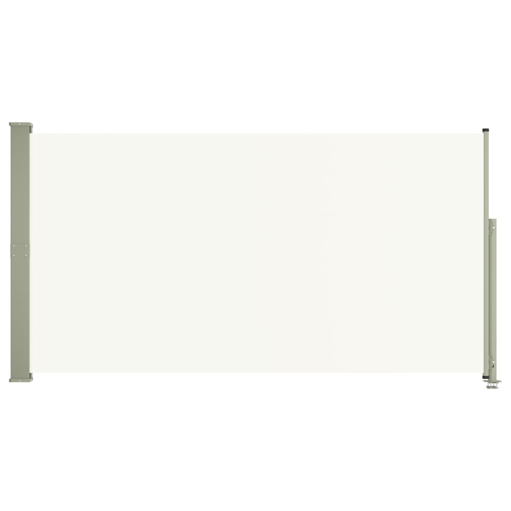 Tenda Laterale Retrattile per Patio 160x300 cm Crema - homemem39
