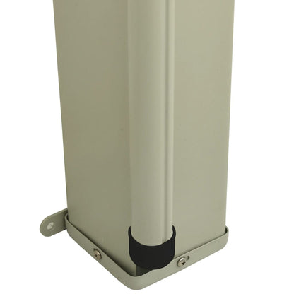 Tenda Laterale Retrattile per Patio 160x300 cm Crema - homemem39