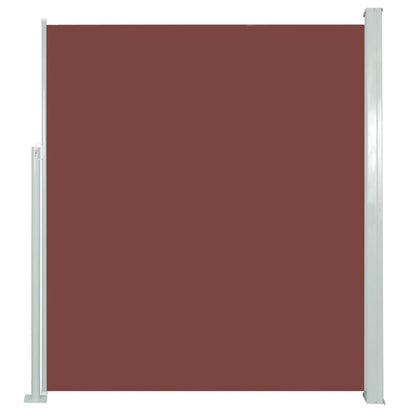 Tenda Laterale Retrattile per Patio 160x300 cm Marrone - homemem39