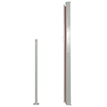 Tenda Laterale Retrattile per Patio 160x300 cm Marrone - homemem39