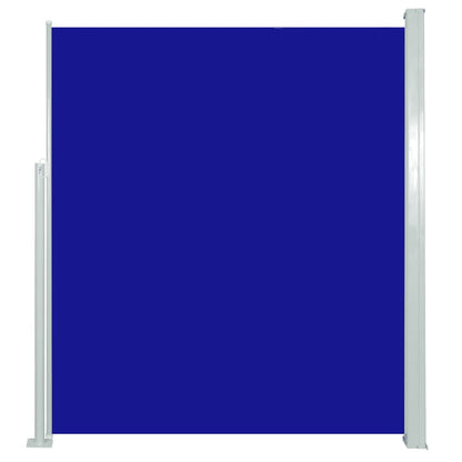 Tenda Laterale Retrattile per Patio 160x500 cm Blu - homemem39