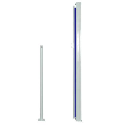 Tenda Laterale Retrattile per Patio 160x500 cm Blu - homemem39