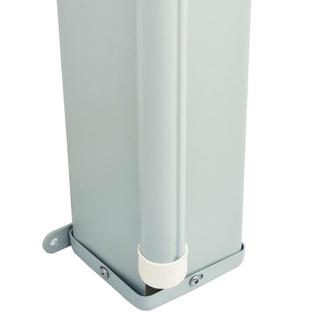 Tenda Laterale Retrattile per Patio 117x600 cm Nera | homemem39