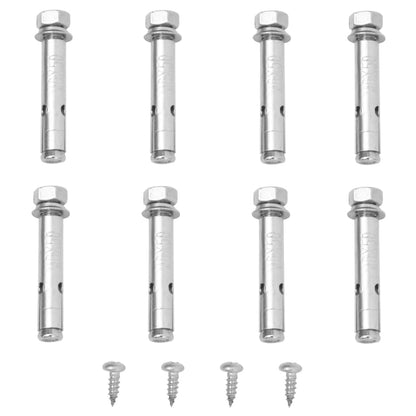 Tenda Laterale Retrattile per Patio 117x600 cm Nera | homemem39