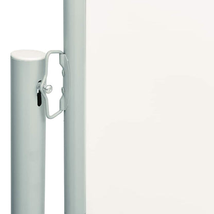 Tenda Laterale Retrattile per Patio 117x600 cm Crema - homemem39