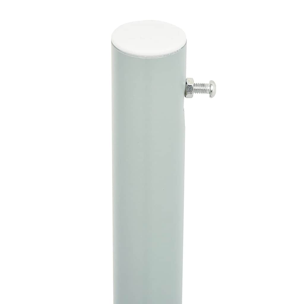 Tenda Laterale Retrattile per Patio 117x600 cm Grigia | homemem39