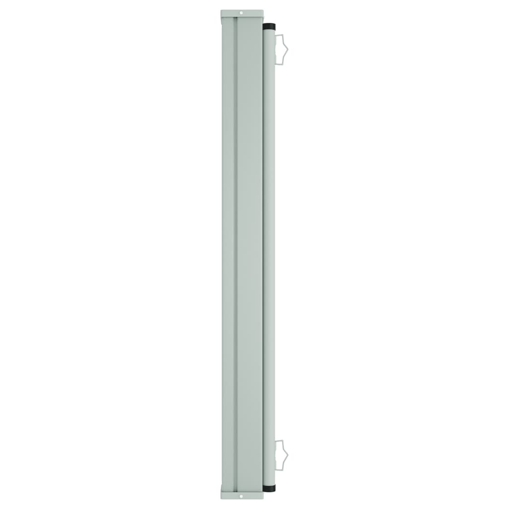 Tenda da Sole Laterale Retrattile per Patio 160x600 cm Marrone - homemem39