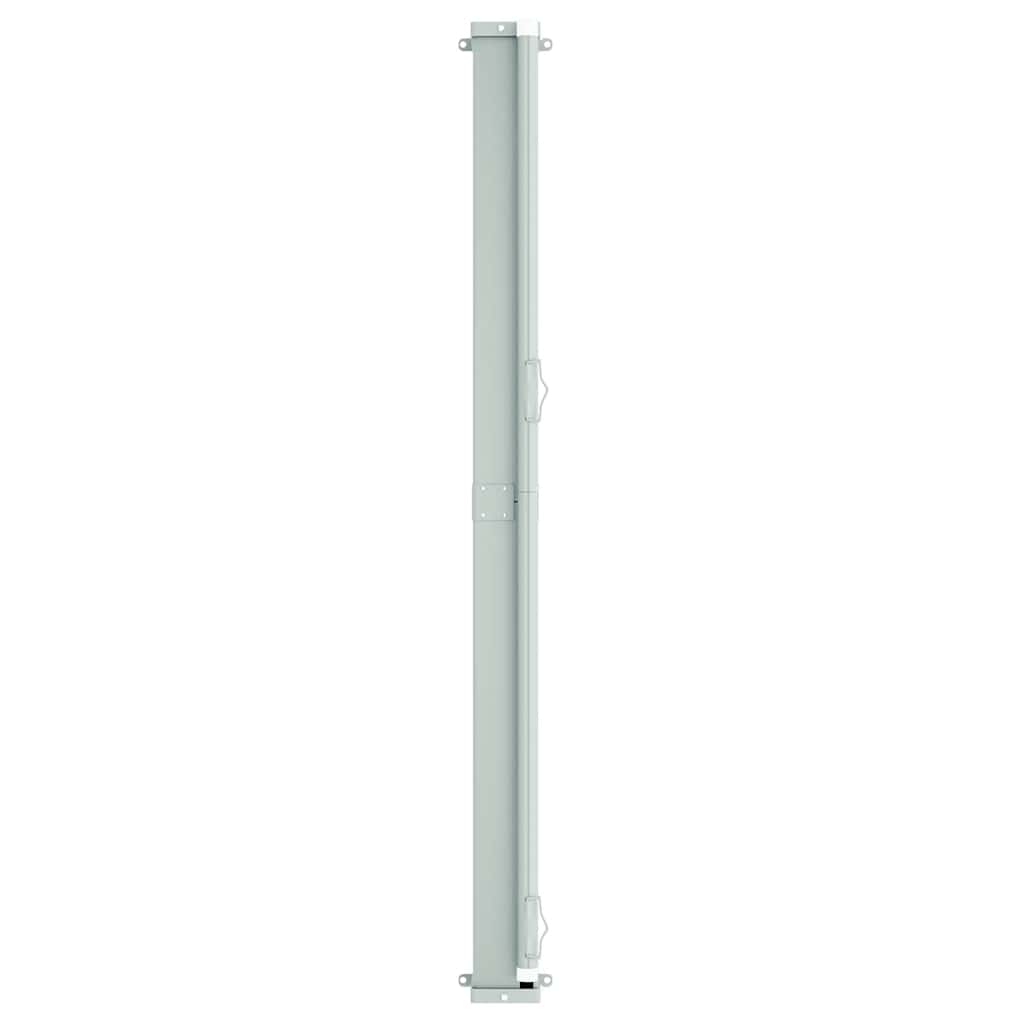 Tenda da Sole Laterale Retrattile per Patio 180x600 cm Nera - homemem39