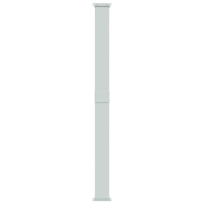 Tenda da Sole Laterale Retrattile per Patio 180x600 cm Crema | homemem39