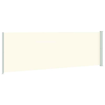Retractable Side Awning for Patio 200x600 cm Cream