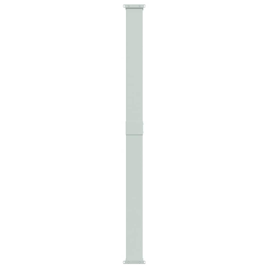 Tenda da Sole Laterale Retrattile per Patio 200x600 cm Rossa