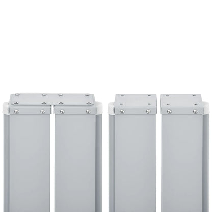 Tenda da Sole Laterale Retrattile Crema 160x600 cm - homemem39