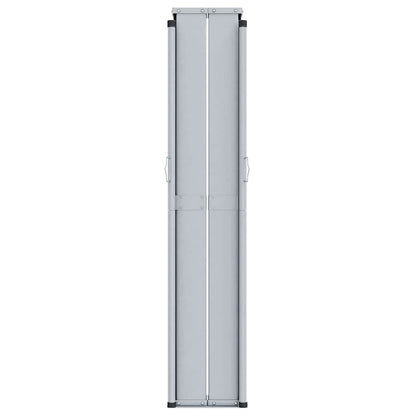 Tenda da Sole Laterale Retrattile Nera 180x600 cm - homemem39