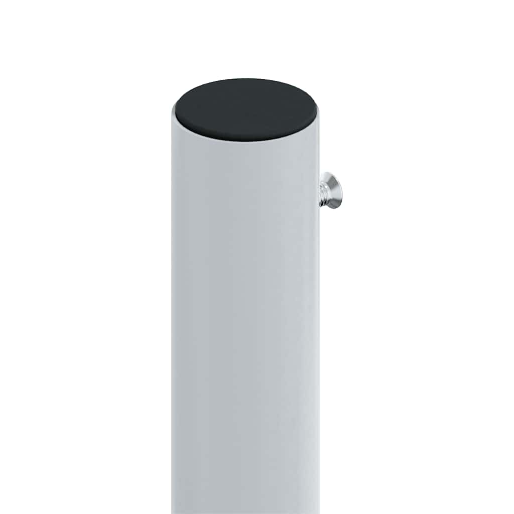 Tenda da Sole Laterale Retrattile Nera 180x600 cm - homemem39
