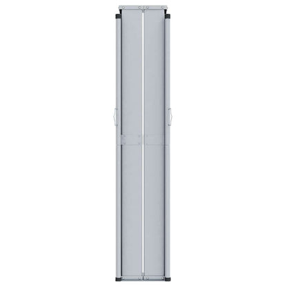 Tenda da Sole Laterale Retrattile Marrone 180x600 cm