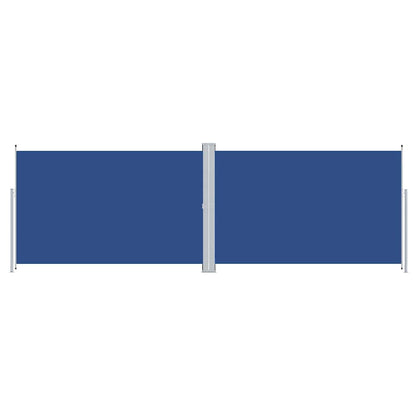 Tenda da Sole Laterale Retrattile Blu 200x600 cm | homemem39