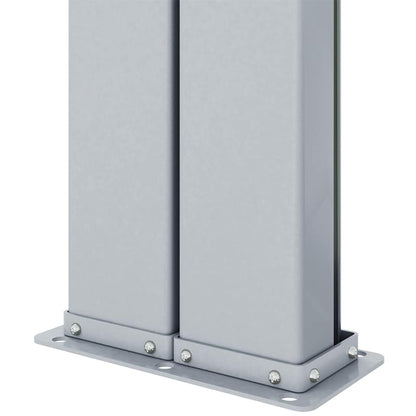 Tenda da Sole Laterale Retrattile Blu 200x600 cm | homemem39
