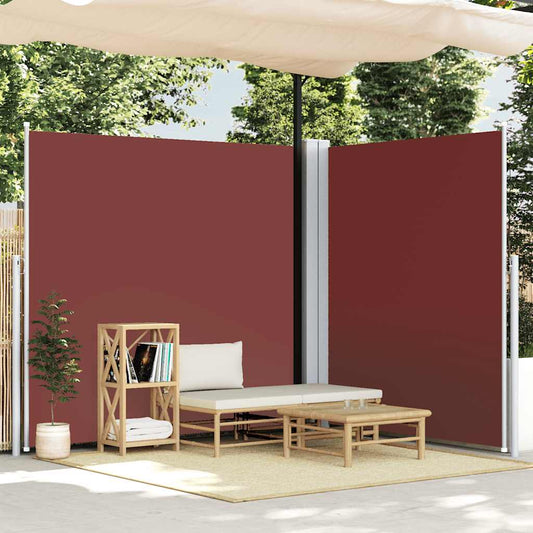 Tenda da Sole Laterale Retrattile Marrone 220x600 cm - homemem39