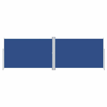 Tenda da Sole Laterale Retrattile Blu 220x600 cm - homemem39