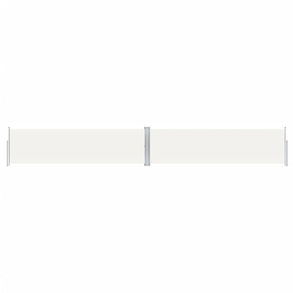 Tenda Laterale Retrattile Crema 140x1000 cm - homemem39