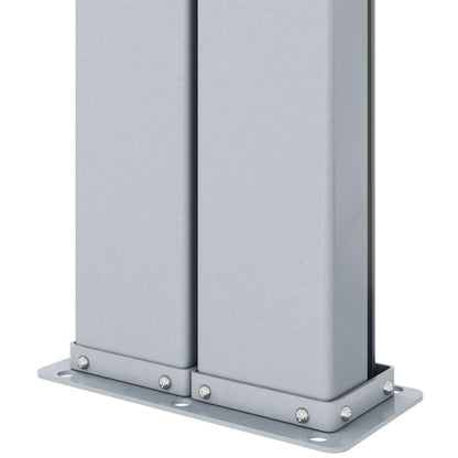 Tenda Laterale Retrattile Blu 140x1000 cm - homemem39
