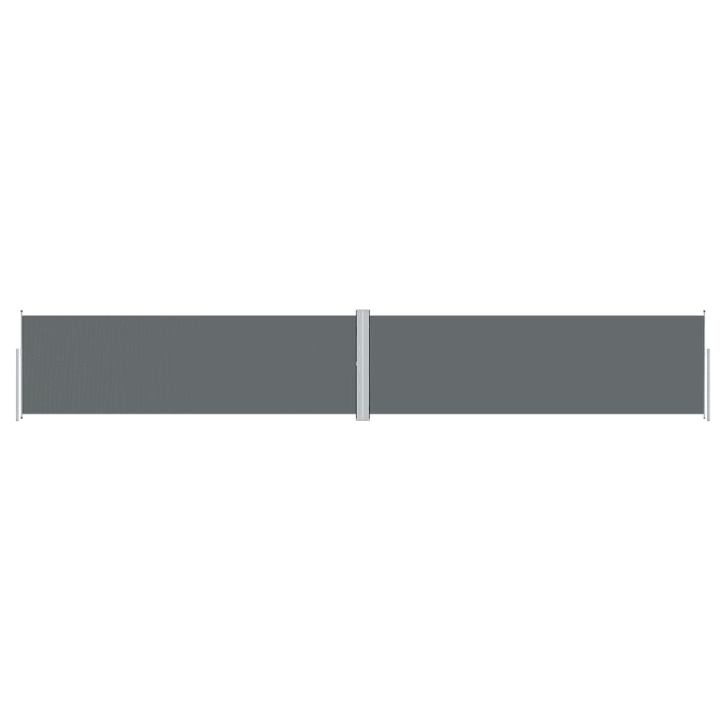 Tenda Laterale Retrattile Antracite 160x1000 cm | homemem39