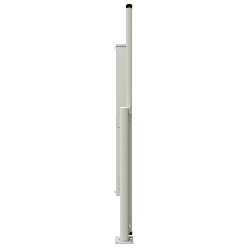 Tenda da Sole Laterale Retrattile Nera 140x1200 cm - homemem39