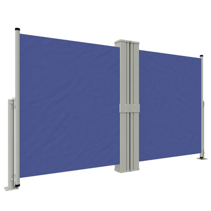 Tenda Laterale Retrattile Blu 140x1200 cm - homemem39