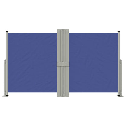 Tenda Laterale Retrattile Blu 140x1200 cm - homemem39