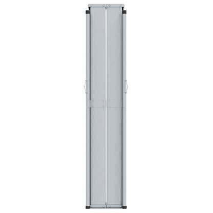 Tenda da Sole Laterale Retrattile Nera 160x1200 cm - homemem39
