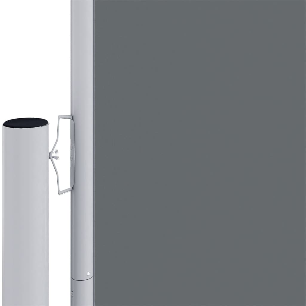 Tenda da Sole Laterale Retrattile Antracite 200x1200 cm - homemem39