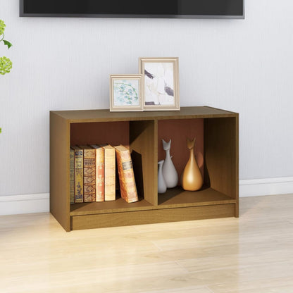 Mobile Porta TV Ambra 70x33x42 cm in Legno Massello di Pino