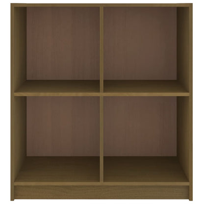 Credenza Marrone Ambra 70x33x76 cm in Legno Massello di Pino - homemem39