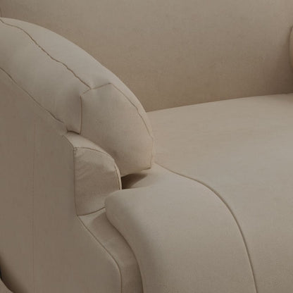 Poltrona Alzapersona Massaggiante Tortora in Scamosciato