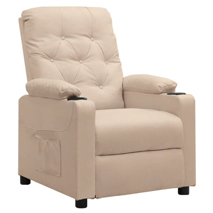 Poltrona Alzapersona Crema in Tessuto - homemem39