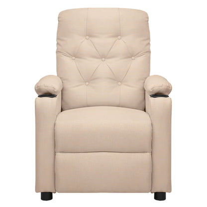 Poltrona Alzapersona Crema in Tessuto - homemem39