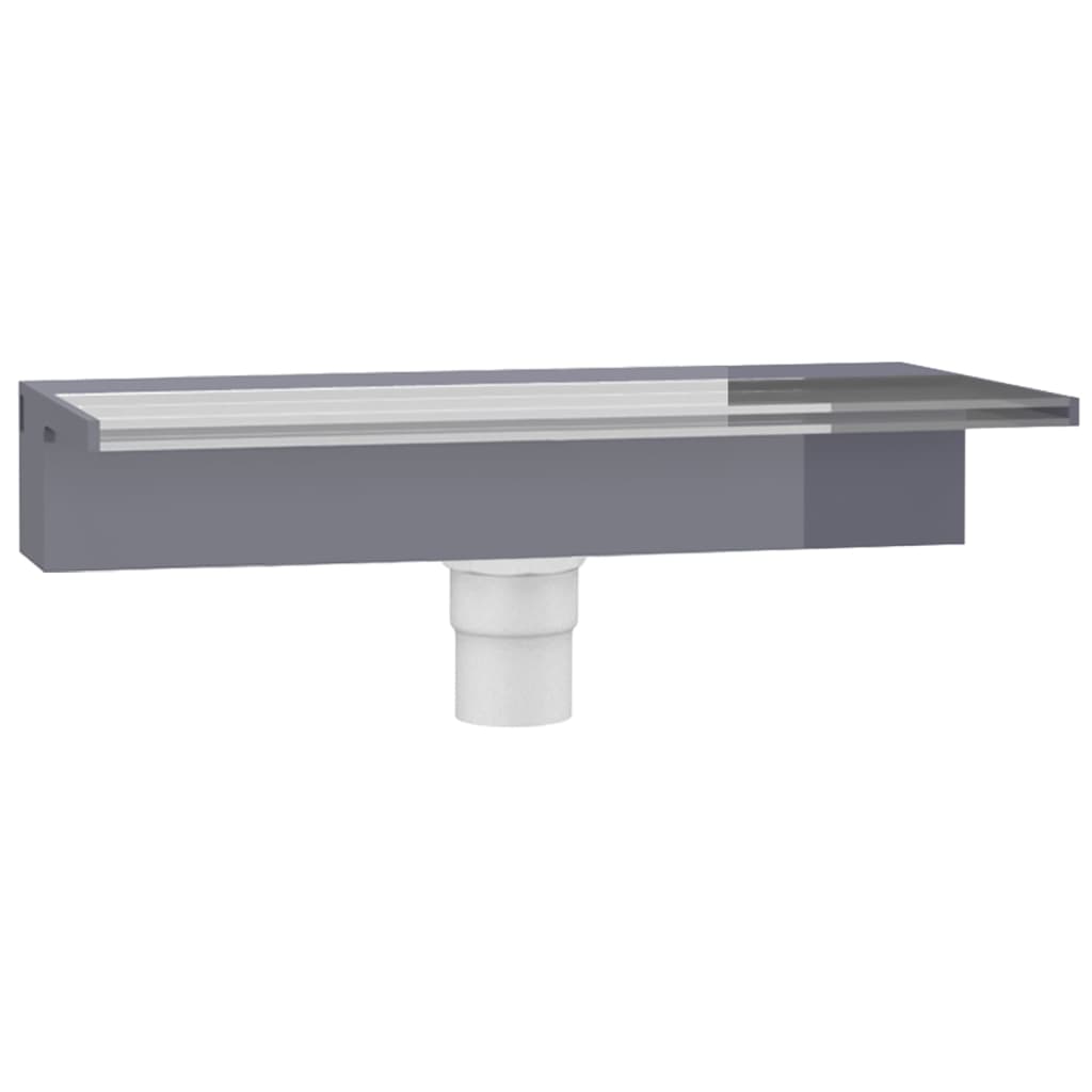 Sfioratore a Cascata con LED RGB Acrilico 45 cm | homemem39