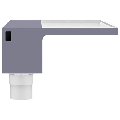 Sfioratore a Cascata con LED RGB Acrilico 45 cm | homemem39