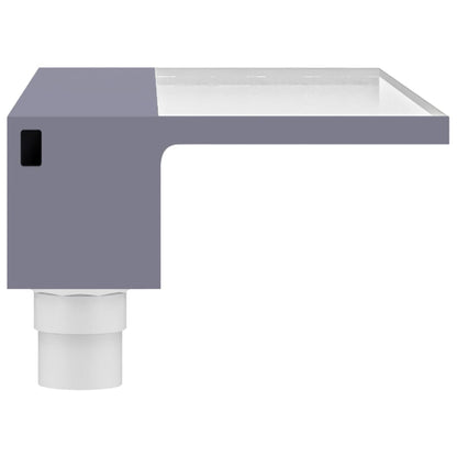 Sfioratore a Cascata con LED RGB Acrilico 60 cm | homemem39