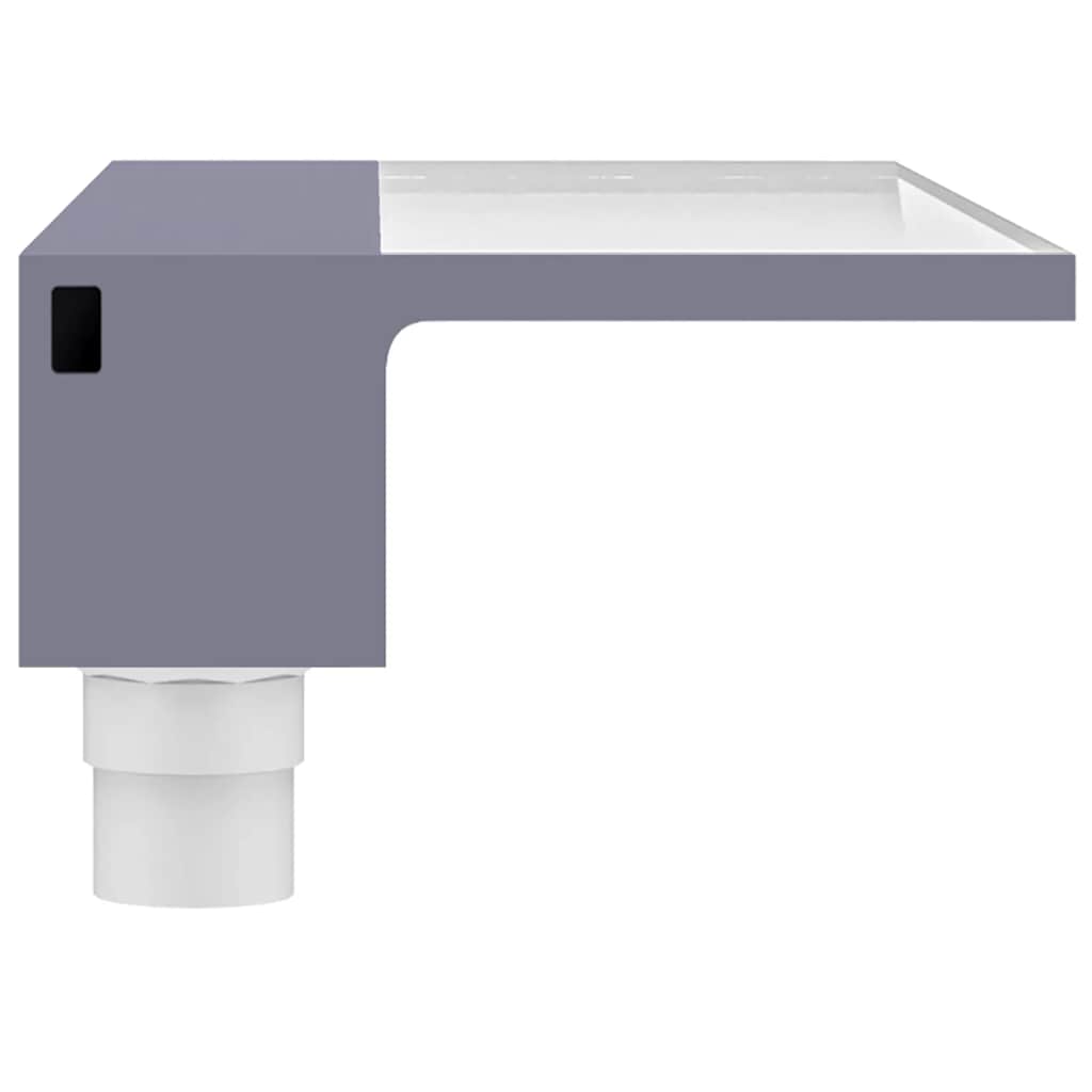 Sfioratore a Cascata con LED RGB Acrilico 90 cm | homemem39