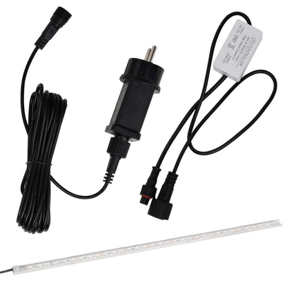Sfioratore a Cascata con LED RGB Acrilico 108 cm | homemem39