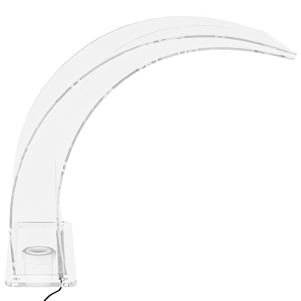 Fontana da Piscina con LED RGB in Acrilico 50 cm | homemem39